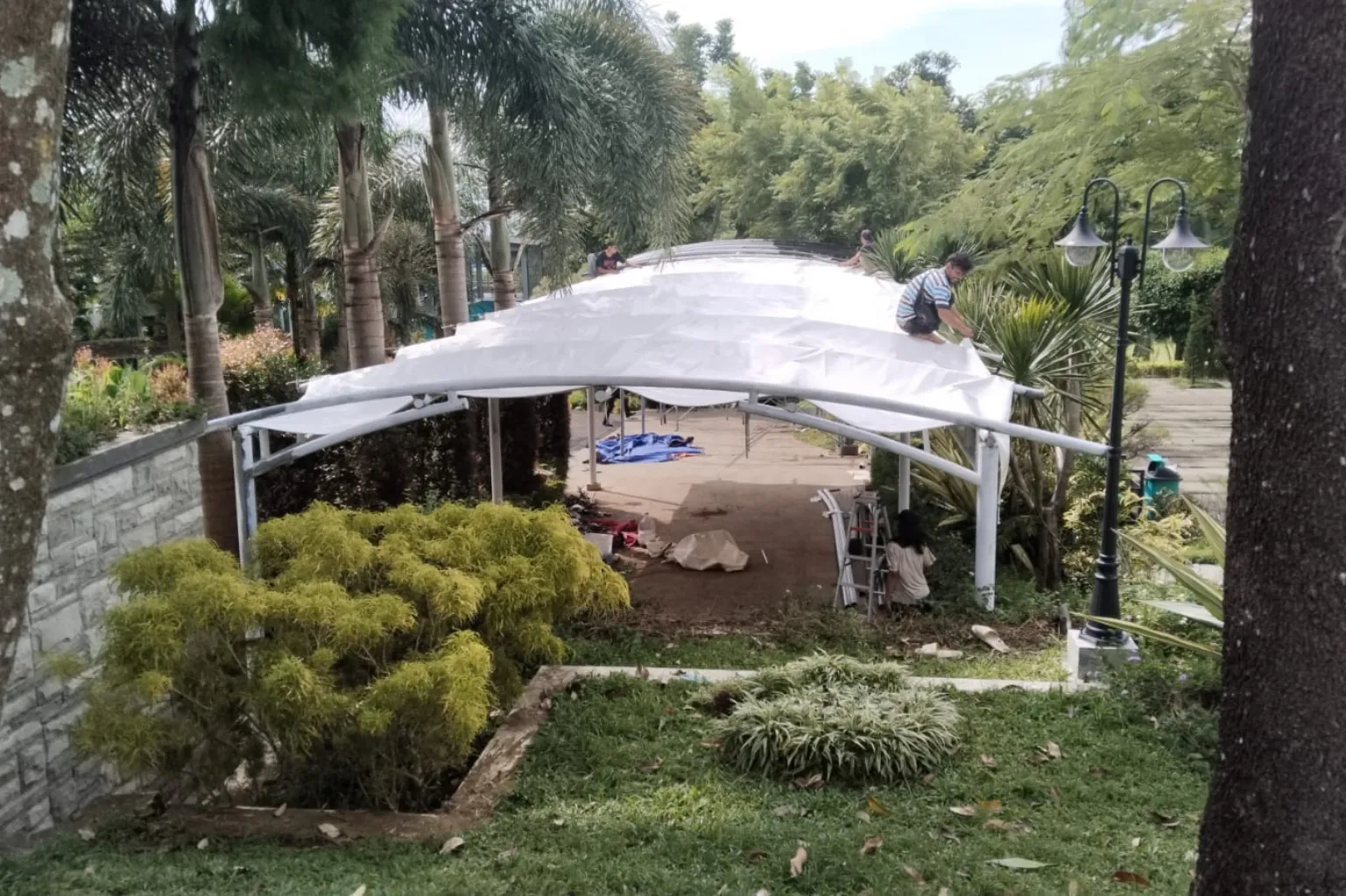 Kanopi Membran Area Parkir