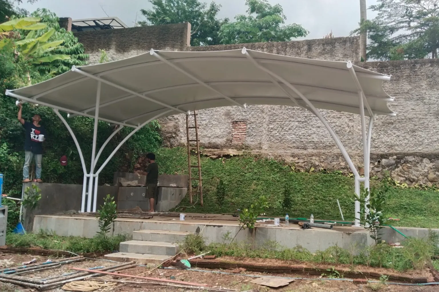 Kanopi Membran Area Outdoor