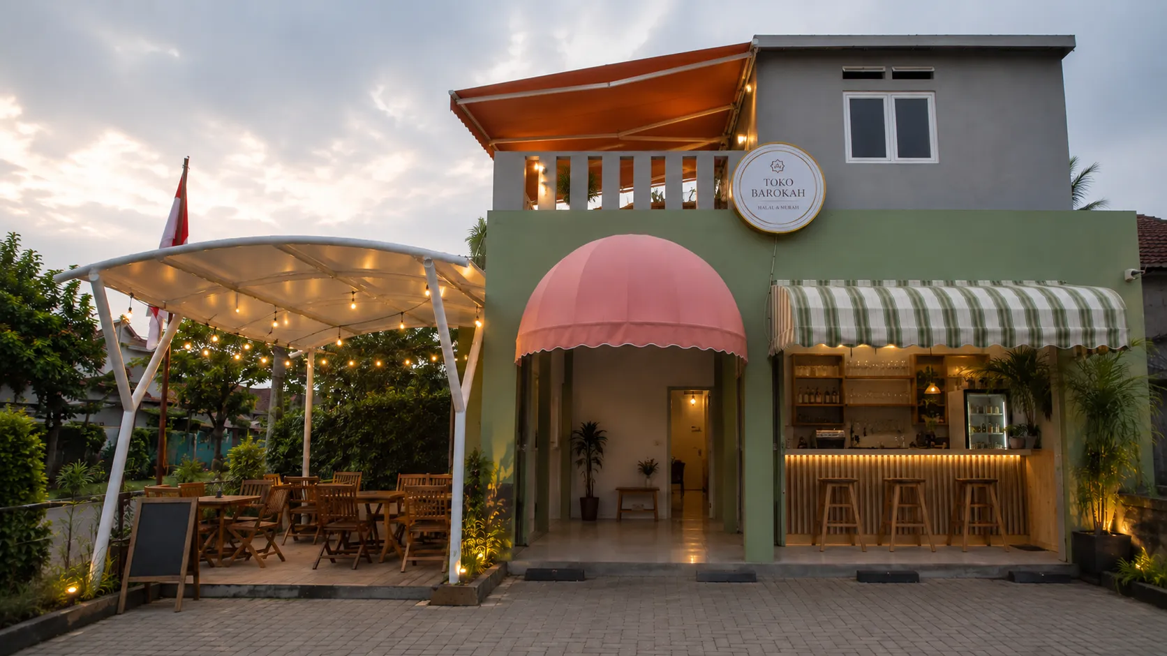 Kanopi Membran untuk Hotel