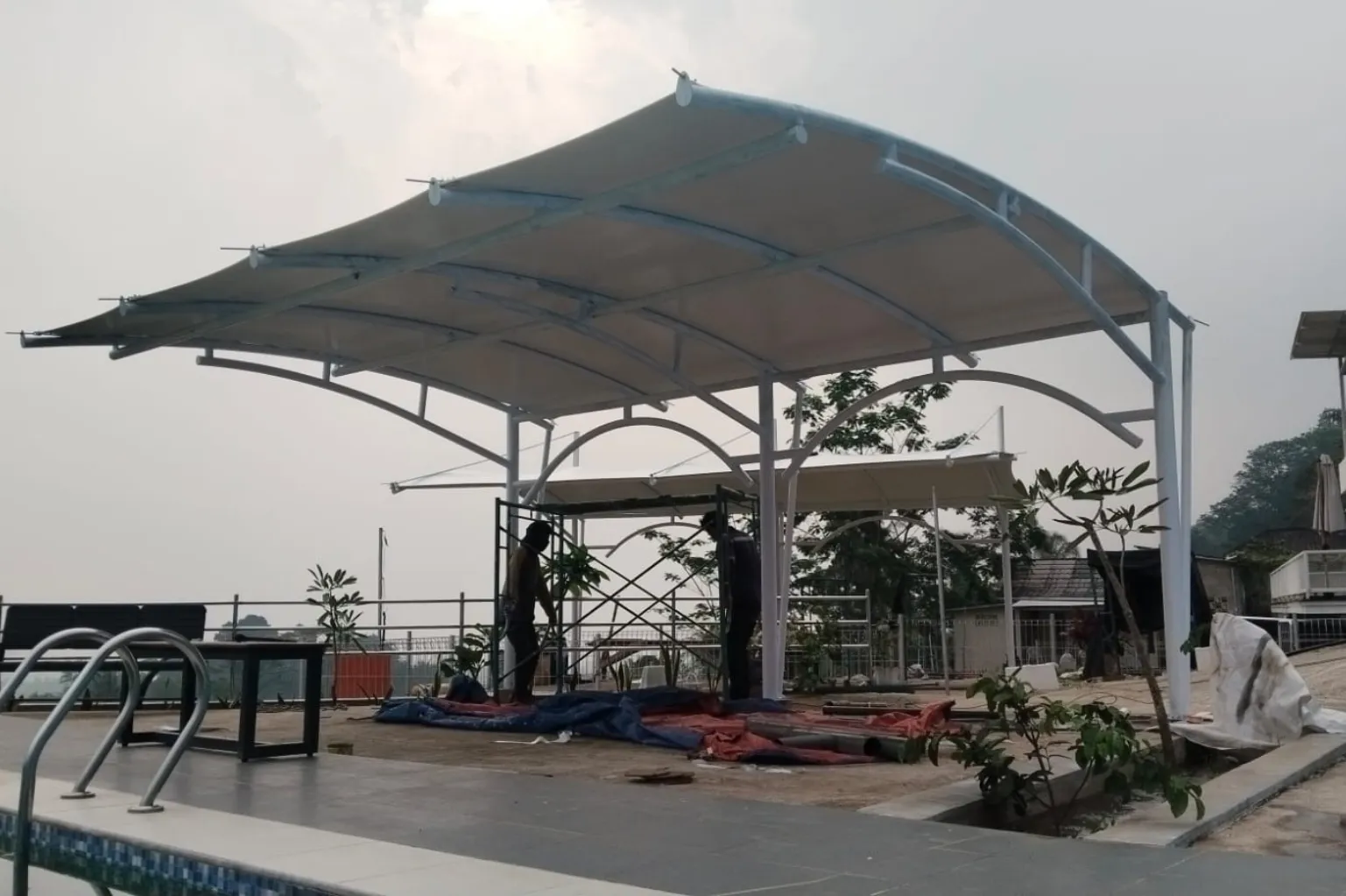 Canopy Membrane EV Charger