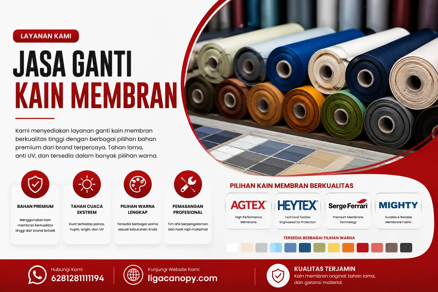 Layanan Ganti Kain