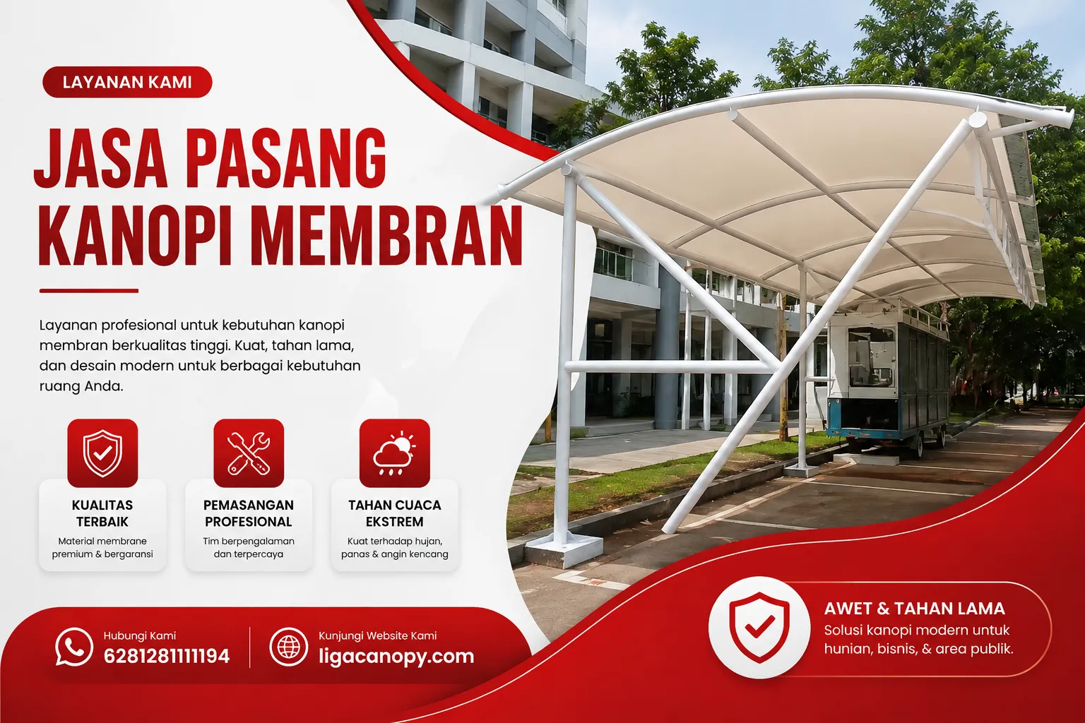 Layanan Kanopi Membran