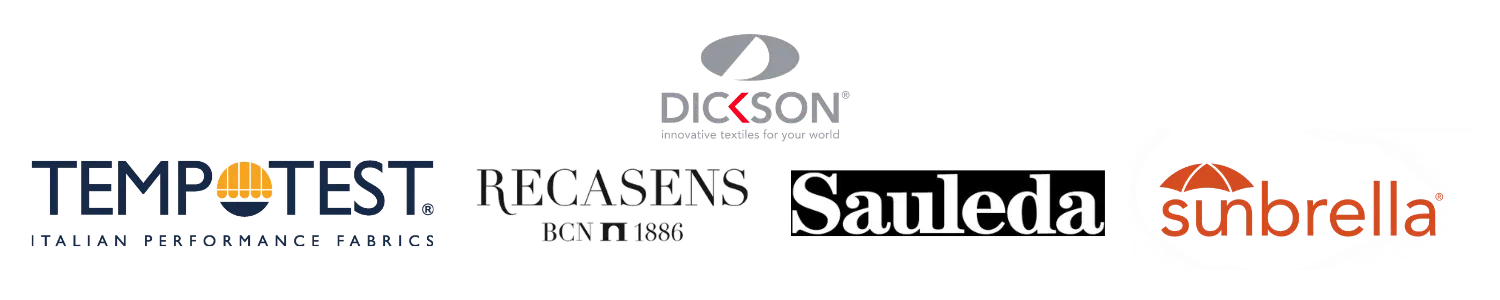 Brand Material Kanopi Kain & Awning Terbaik - Dickson, Tempotest, Recasens, Sauleda, Sunbrella