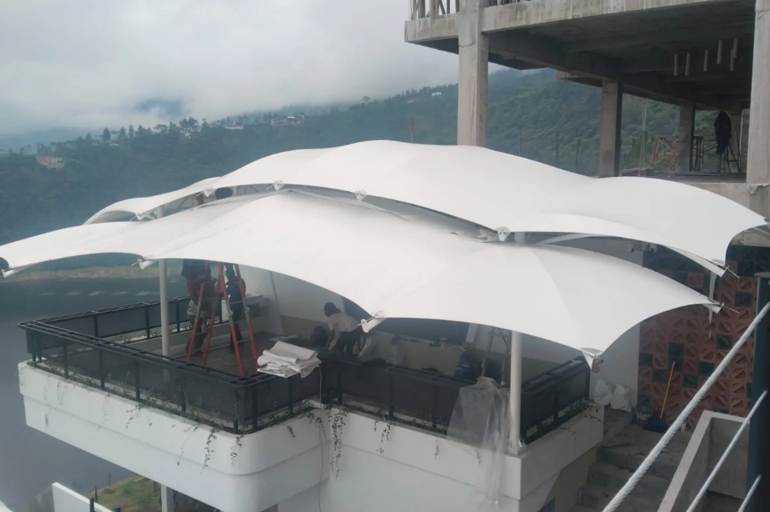 Kanopi Membran Rooftop