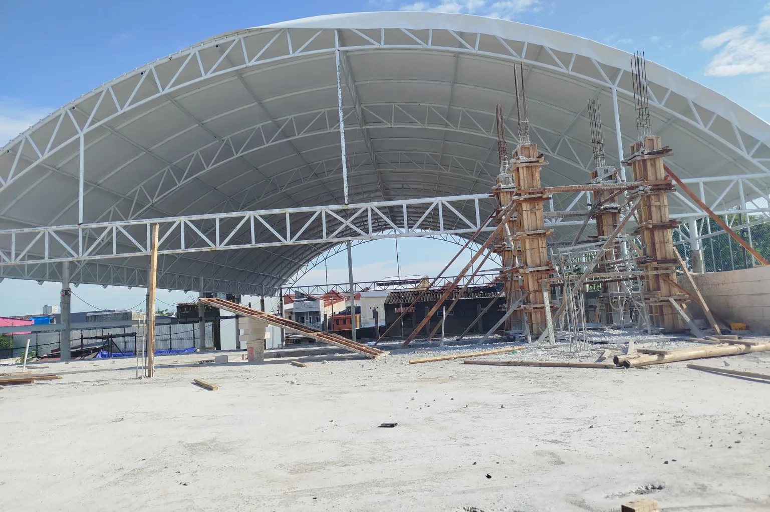Tent Membran Lapangan Olahraga